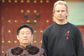 Großmeister Chen Xiao Wang und JanSilberstorff