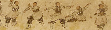 Holzmalereien im Chen Jia Gou