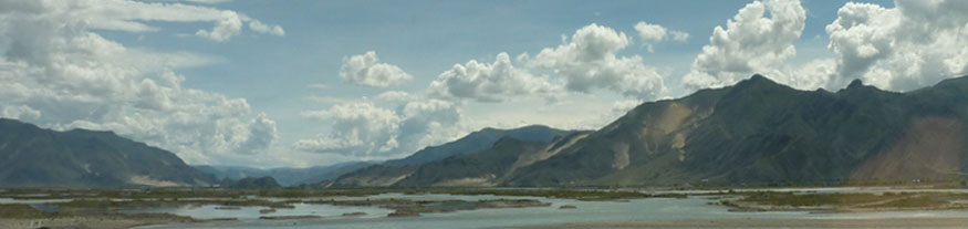 Landschaft in Tibet